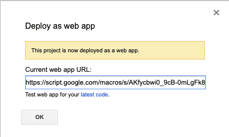 deploy success